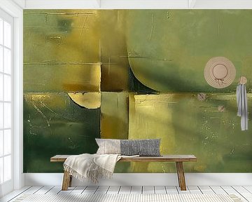 Flüsternde Schattierungen von Grün von Zen und Mehr