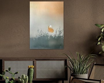 Vlinder | Whisper of Nature's Grace van Zen en Meer