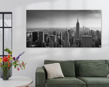 New York Panorama IX van Jesse Kraal