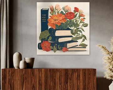 Romantische Verhalen 1.0 Schilderij van ComfortQ