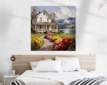 Amerikanisches Plantagenhaus 7 von Johannas Art Creations