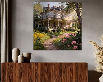 Amerikanisches Plantagenhaus 8 von Johannas Art Creations