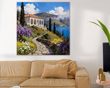 Romantisches italienisches Herrenhaus 1 von Johannas Art Creations