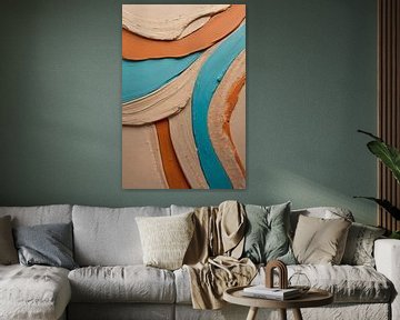 Abstracte lijnen en kleurovergangen van Art & Soul Creations