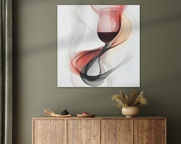 Ethereal Elegance: Wine in Motion by Lisa Bovenlander