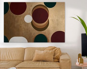 Geometrisch ontwerp met cirkels van Art & Soul Creations