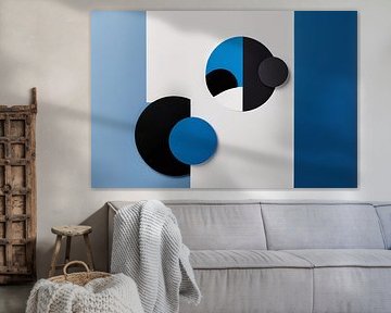 Geometric minimalist art design by Art & Soul Creations