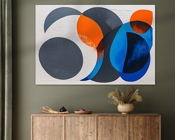 Kleurrijk abstract geometrisch ontwerp
