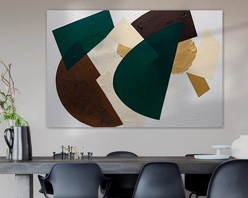 Geometrische Formen und Erdtöne von Art & Soul Creations