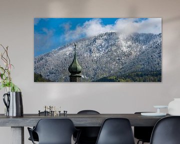 Le Belchen près de Münstertal en Forêt-Noire sur Photo Art Thomas Klee