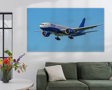 Silk Way West Airlines Boeing 777F vrachtvliegtuig. van Jaap van den Berg