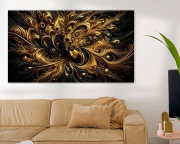 Majesté des plumes de paon sur ButterflyPix