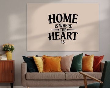 Home is waar het hart is van Art & Soul Creations