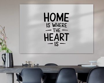 Modern black and white wall decoration by Art & Soul Creations