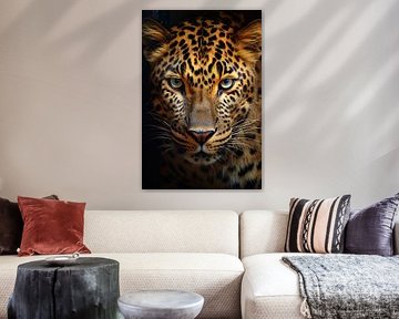 Opal-Leoparden-Augen von ARTEO Gemälde