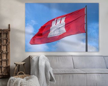 Flag Hamburg by Richard Wareham