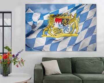 Bavarian flag by Richard Wareham