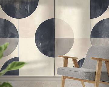 Bauhaus Japandi Abstract | Modern abstract by Art Whims