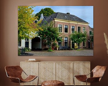 Smeepoortenbrink in Harderwijk im Herbst(HDR) von Gerard de Zwaan