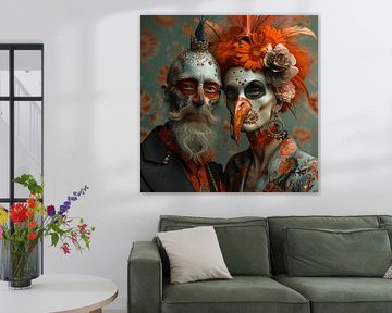Oiseaux de paradis sur Ton Kuijpers