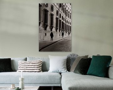 Silhouet Fotografie Palazzo Borghese Rome Italië van Martijn Jebbink Fotografie