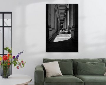 Kunst Architectuur Galleria d_Arte Moderna Rome Italië van Martijn Jebbink Fotografie