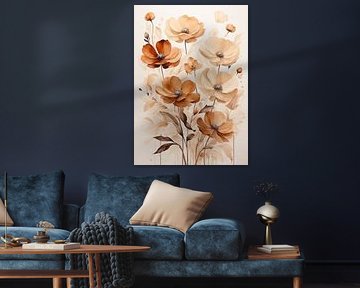 Cremige Blume