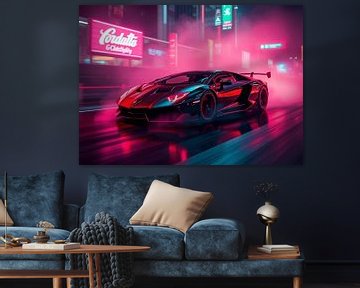 Lamborghini Sesto Elemento Neon 6 van MIROKKU