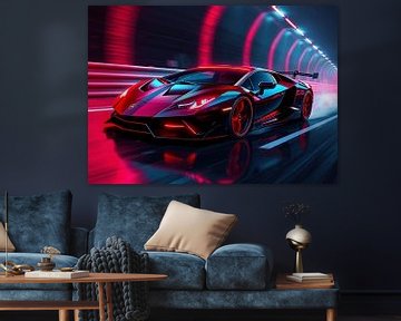 Lamborghini Sesto Elemento Neon 10 van MIROKKU