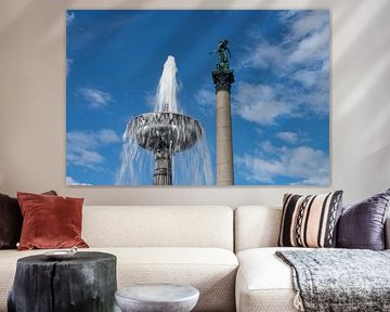 Schlossplatz Stuttgart von Richard Wareham