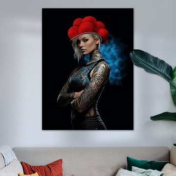 Schwarzwald schoonheid Carmen - kunstfotografie in minimalistisch design