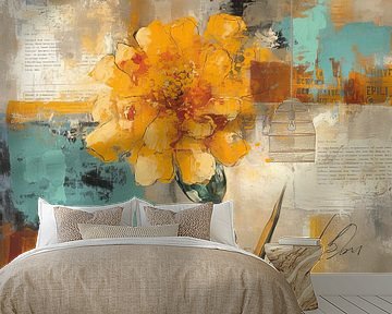 Floral decor by Abstract Painting