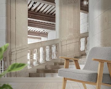 Romantic-style staircase. Basic. by Alie Ekkelenkamp
