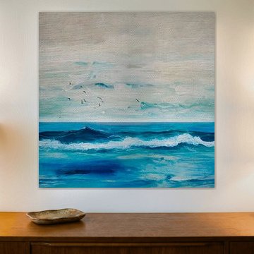 Blick Auf das Meer - Digitale Malerei