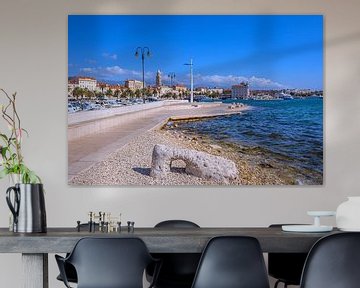 Kroatië : Haven indrukken uit Split van Photoart-Naegele