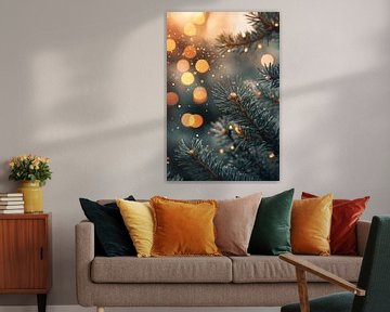 Illuminated Branches - Winter Glow by Eva Lee