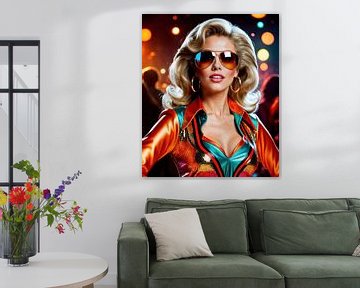 Disco Glamour by Wall Art Creations by Peter