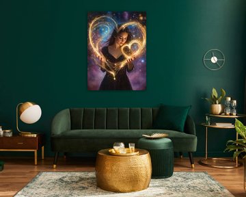 Moederliefde geluk hart liefde van Jolique Arte