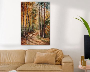 Landschap Schilderij van ARTEO Schilderijen