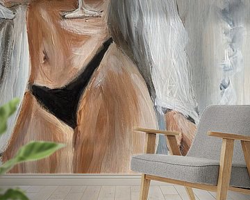 Chill and Smoke van Krista Kitsz Art