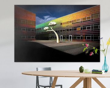 Kleurrijk gebouw- Colourful Building (Awarded) van Anita Martin, AnnaPileaFotografie