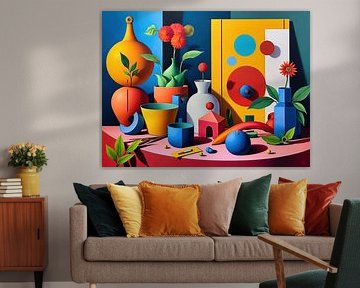 Abstract stilleven