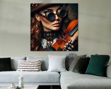 Love of the violin by Bernhard Karssies