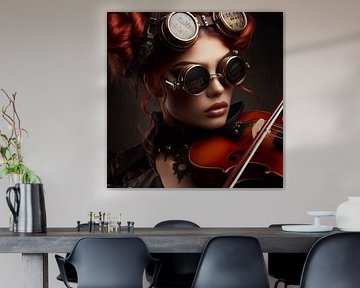 glasses with musical notes by Bernhard Karssies