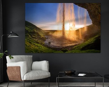 Icelandic waterfall von Vincent Xeridat
