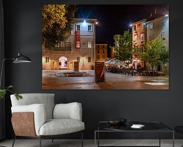 Croatie : vue de la place des 5 fontaines sur Photoart-Naegele