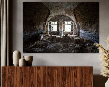 Fort de la Chartreuse - Collapsed vault by Sasha Lancel