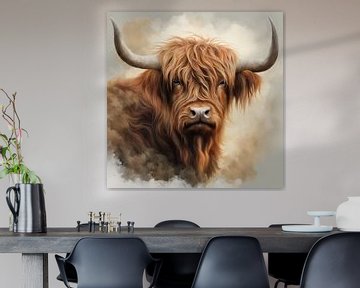 De schotse hooglander natuurlijk. van J.a Dijkstra