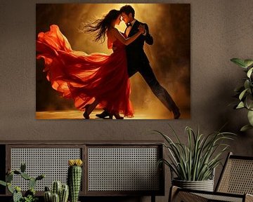 Dancing with passion by The Photo Artist