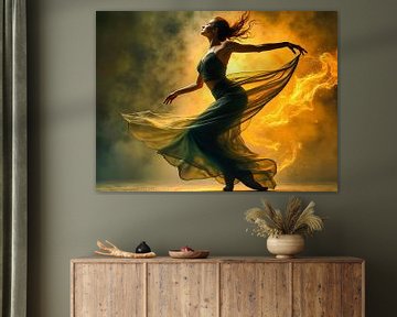Dancing with fire and passion by The Photo Artist